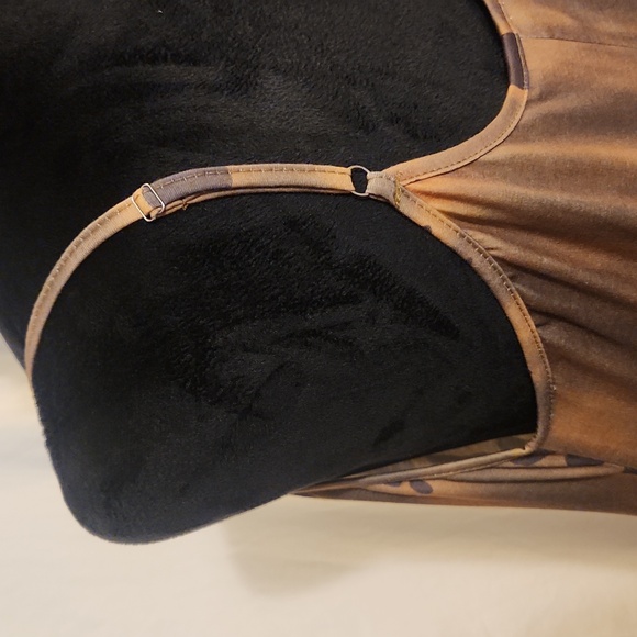 Elegant Ombre Tie Dye Maxi Dress With Pockets, L - Picture 10 of 15